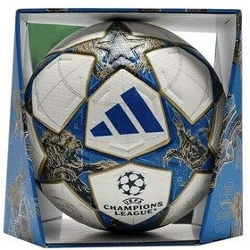 Футбольний м'яч Adidas UEFA Champions League 25/26 PRO White/Blue/Silver