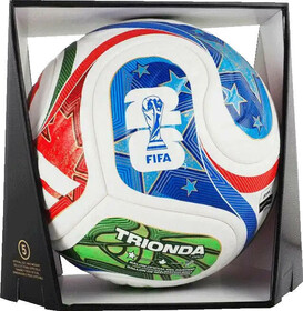 Футбольний м'яч Adidas Trionda World Cup 2026 FIFA OMB White/Royal Blue/Solar Blue/Power Red