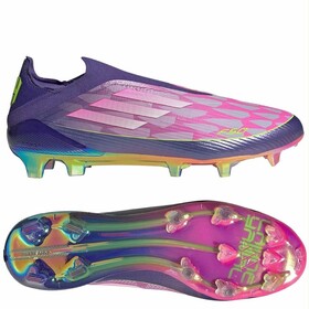 Бутси adidas F50 Elite Laceless FG 'Lamine Yamal' Unity Purple/Footwear White/Lucid Lemon