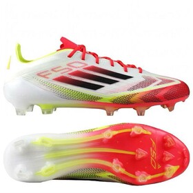 Бутси Adidas F50 Elite FG White/Core Black/Solar Yellow
