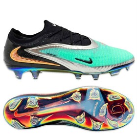 Бутси Nike Phantom 6 Elite Low FG Turquoise/Chrome/Black LIMITED EDITION