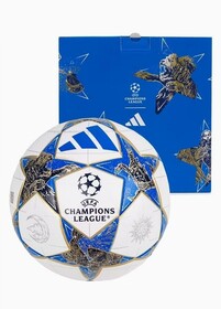 Футбольний м'яч Adidas Champions League 25/26 Legua Box White/Blue/Silver