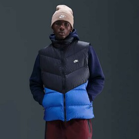 Жилетка Nike Windrunner Obsidian/Game Royal/White
