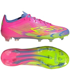 Бутси Adidas F50 Elite FG Lucid Pink/Lucid Lemon/Blue Fusion