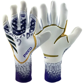Воротарські рукавиці adidas Predator Pro 25 Hybrid White/Black/Aurora Plum