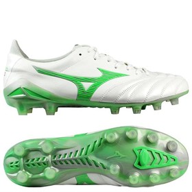 Бутси Mizuno Morelia Neo IV Made in Japan FG White/Green