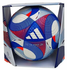 Футбольний м'яч Adidas OLYMPICS 2024 PRO Blue/White/Red