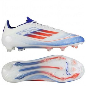 Бутси Adidas F50 Elite FG White/Solar Red/Lucid Blue