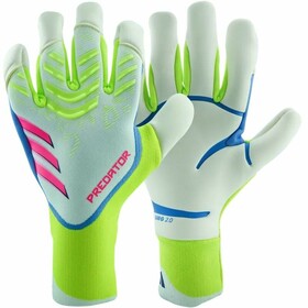 Воротарські рукавиці adidas Predator Pro 25 Hybrid White/Lucid Pink/Lucid Lemon