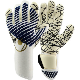 Воротарські рукавички UHLSPORT FM PREMIUM EDITION ULTRAGRIP HN #380 White/Navy Blue/Gold