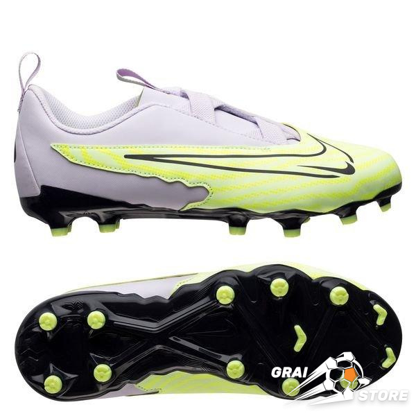 Дитячі бутси Nike Phantom GX Academy MG Barely Volt/Gridiron/Barely Grape