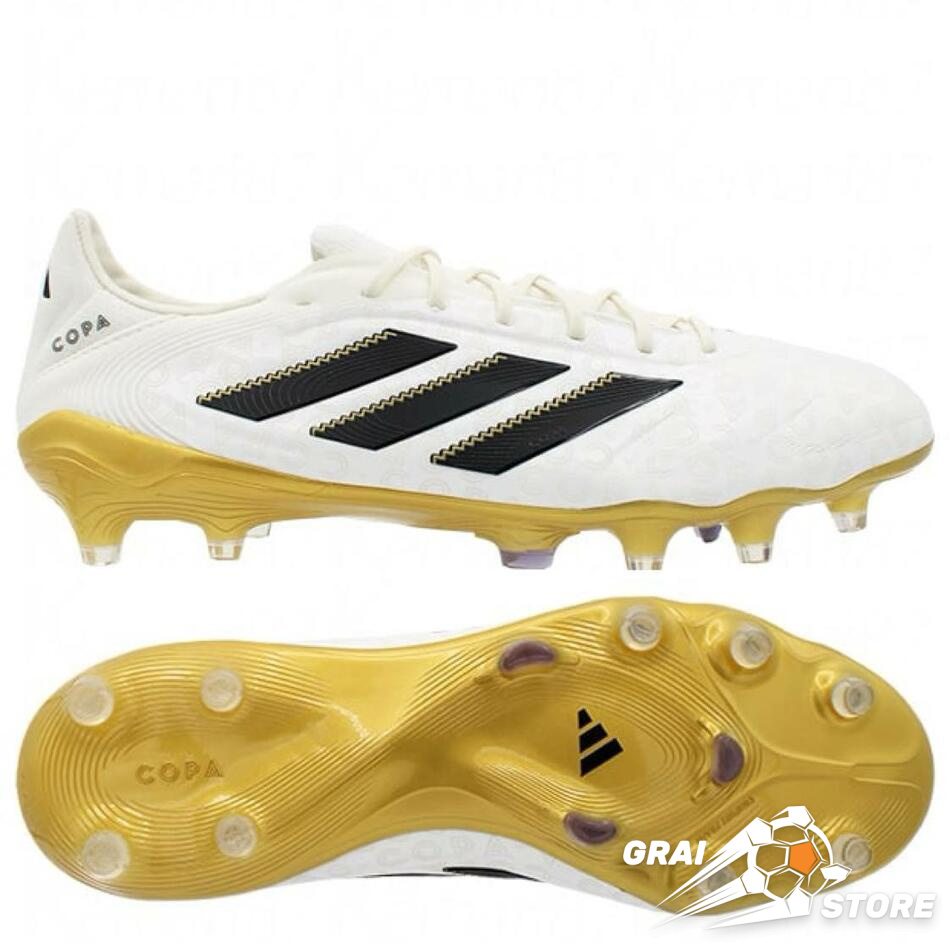 Бутси adidas Copa Pure 3 Elite FG White/Zero Metallic/Core Black/Gold Metallic