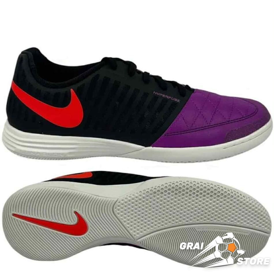 Футзалки Nike Lunargato II IC Bold Berry/Bright Crimson