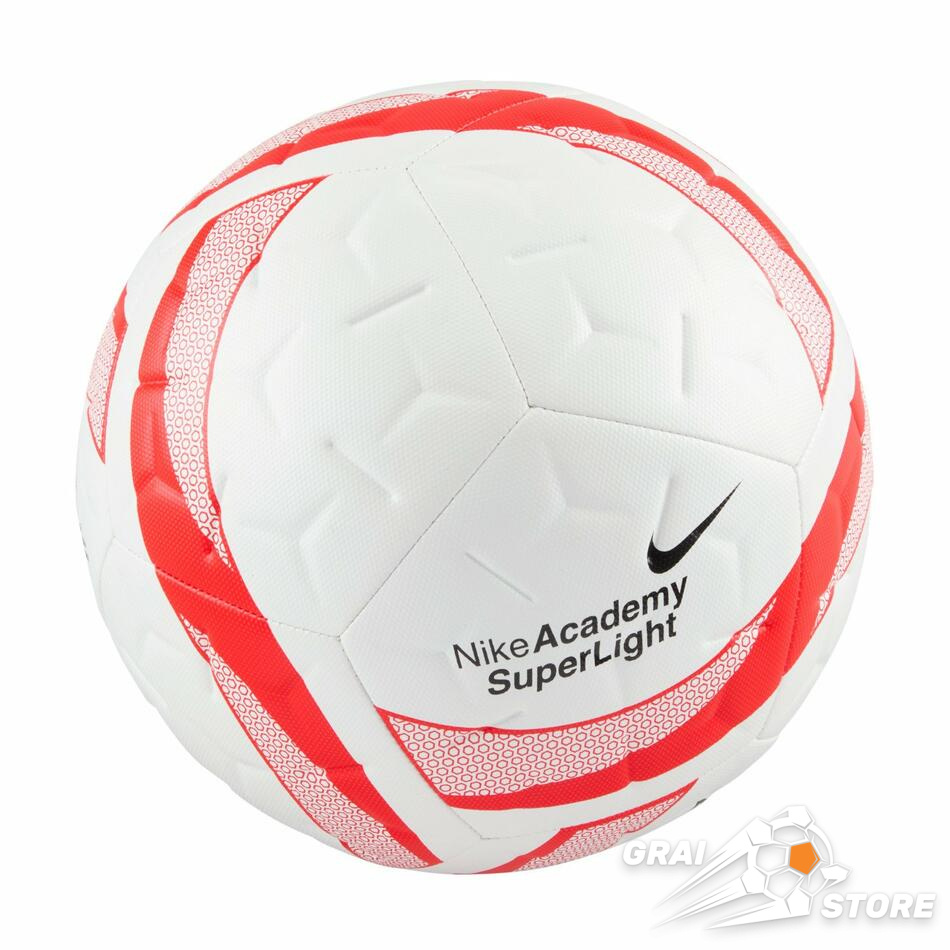 Футбольний м'яч Nike Academy SuperLight White/Bright Crimson/Black
