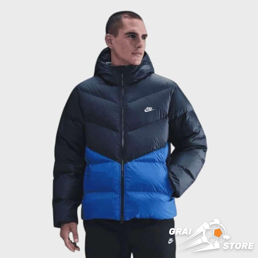 Куртка Nike Windrunner STMNT Obsidian/Game Royal/White