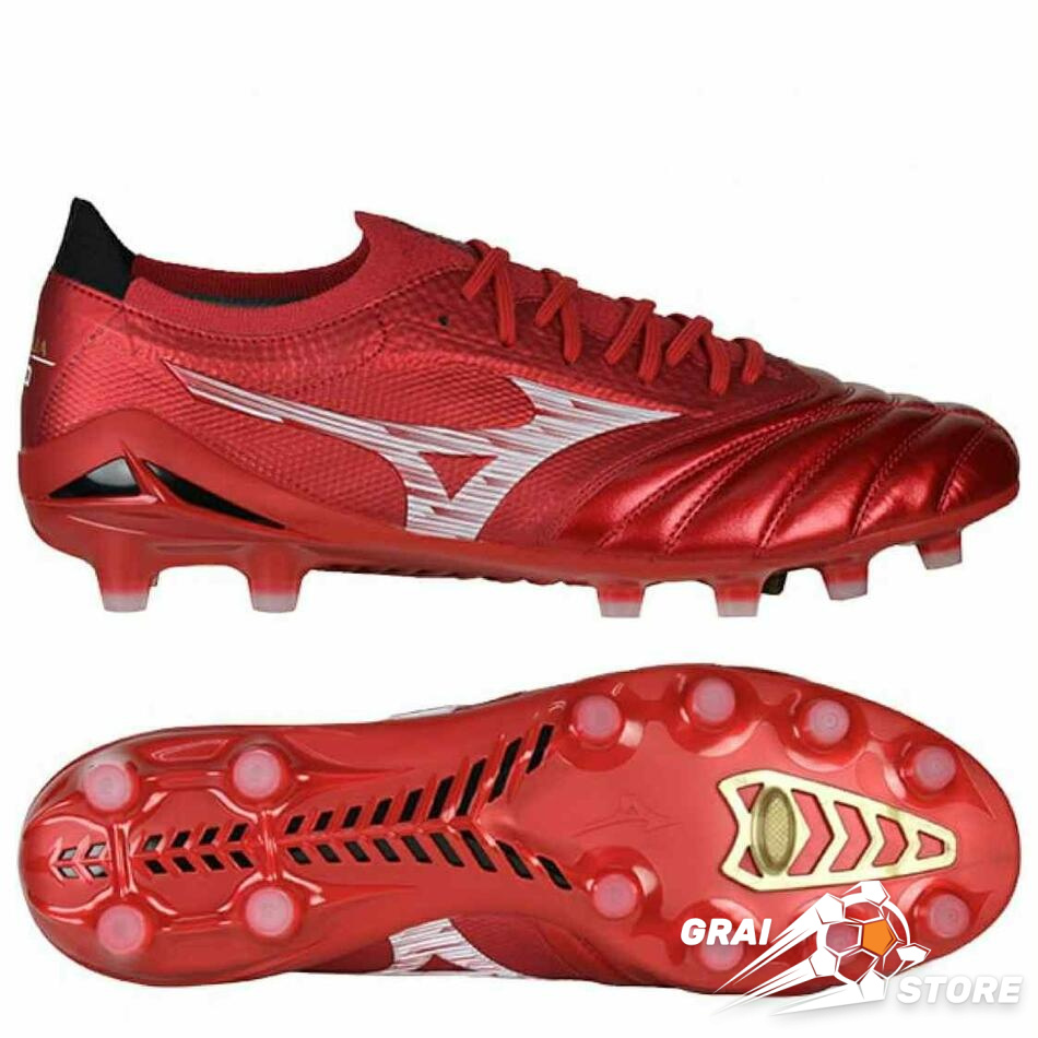 Бутси Mizuno Morelia Neo IV Beta Made in Japan FG/AG Red/White/Black