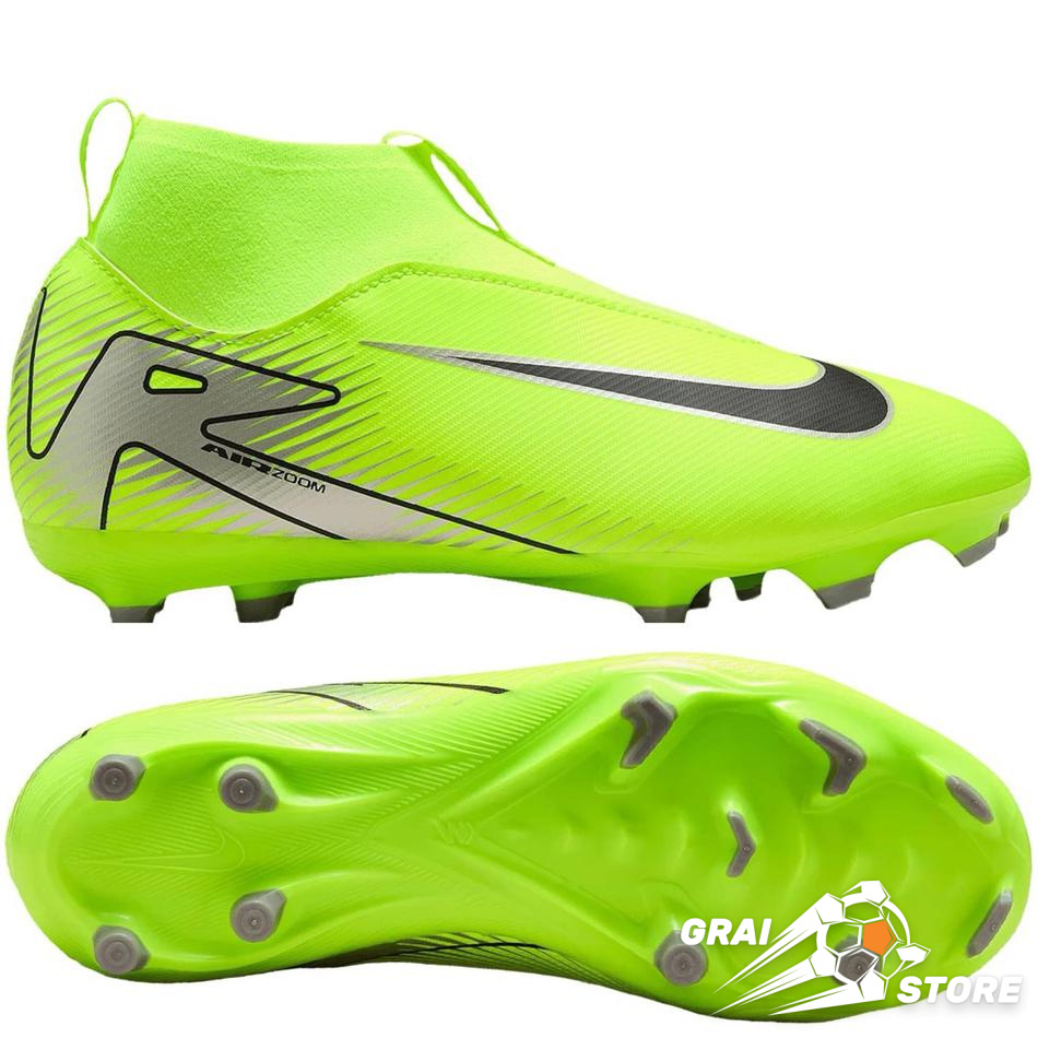 Дитячі бутси Nike Mercurial Superfly 10 Academy FG Volt/Black