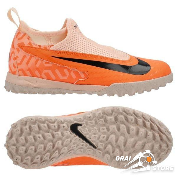 Дитячі сороконіжки Nike Phantom GX Academy DF TF Guava Ice/Black