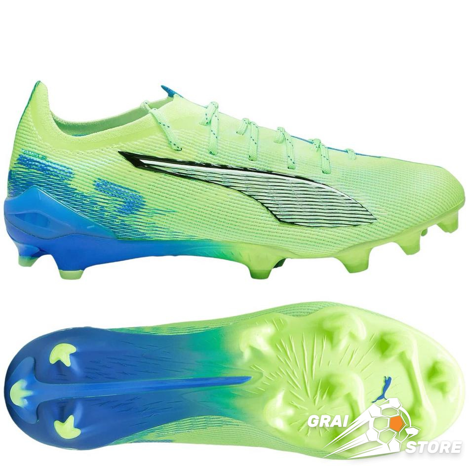 Бутси PUMA Ultra 5 Ultimate FG Fizzy Apple/PUMA White/Bluemazing