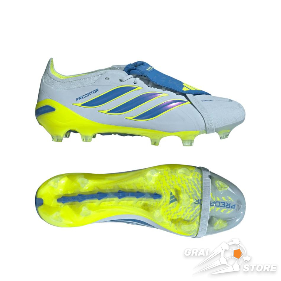 Бутси Adidas Predator 26 Elite FT FG Crystal Sky/Ray Blue/Solar Yellow