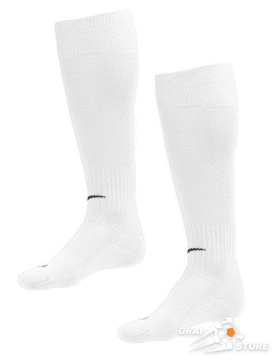 Футбольные гетры Nike Classic II Cush OTC Team White/Black