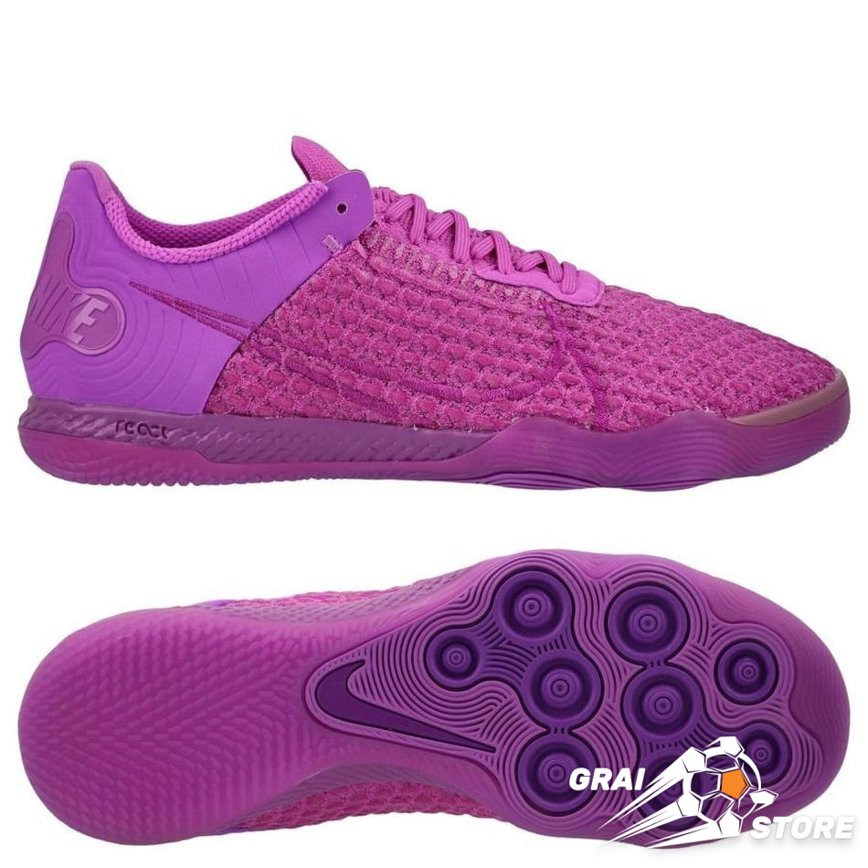 Футзалки Nike React Gato IC Fuchsia Dream/Lilac Bloom