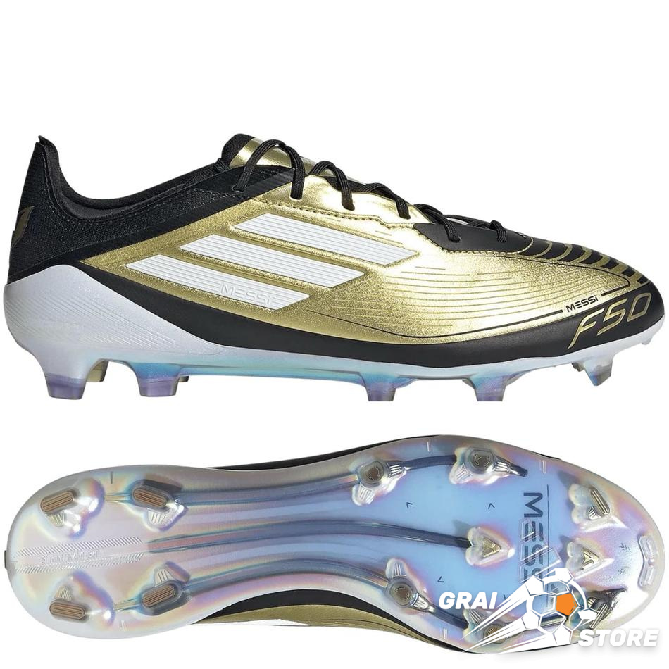 Бутси Adidas F50 Messi Elite FG Gold Metallic/Footwear White/Core Black