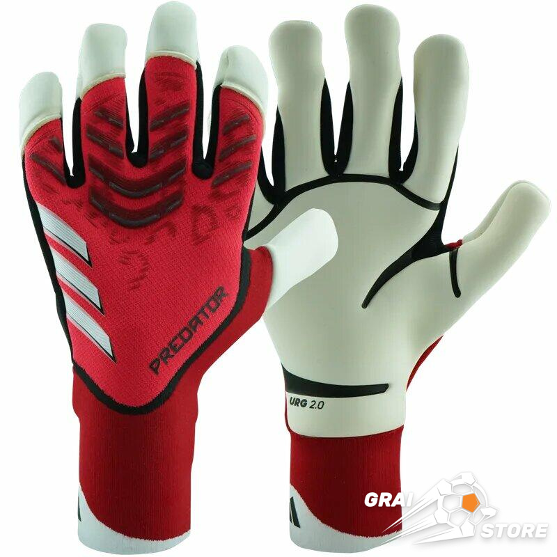 Воротарські рукавиці Adidas Predator Pro Hybrid 25 Lucid Red/White/Black