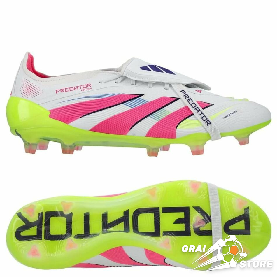 Бутси Adidas Predator FT Elite FG White/Lucid Pink/Lucid Lemon