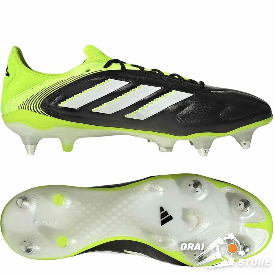 Бутси adidas Copa Pure 3 Elite SG Black/White/Lucid Lemon