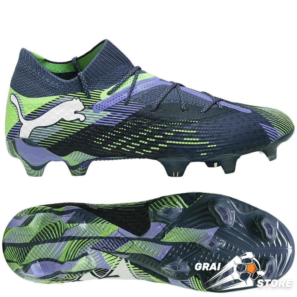 Бутси PUMA Future 7 Ultimate FG/AG Gray Skies/PUMA White/Fizzy Apple