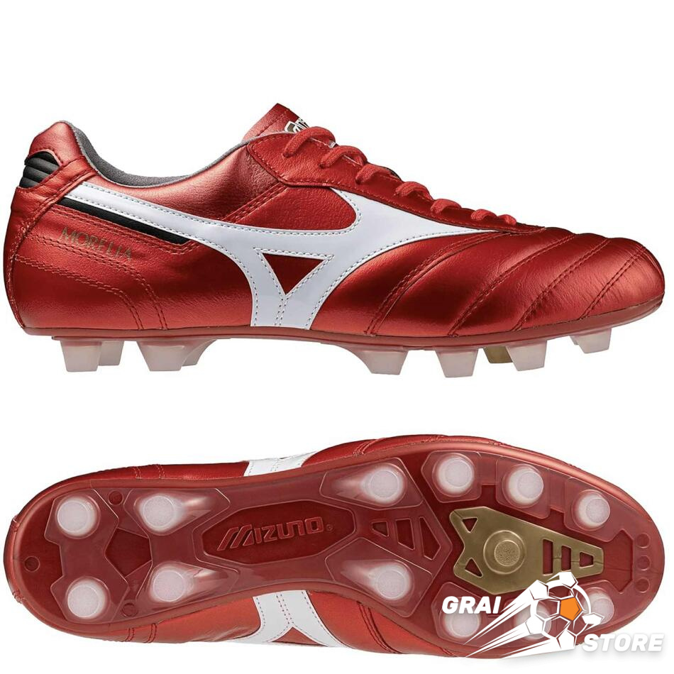 Бутси Mizuno Morelia II Made in Japan FG Red/White/Black