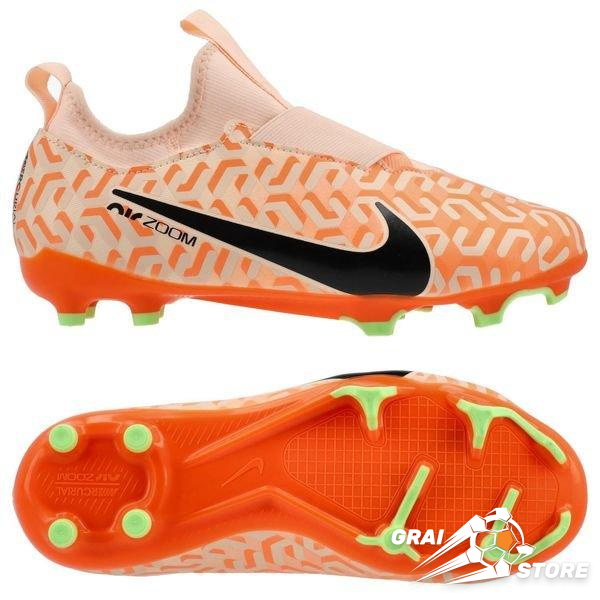 Дитячі бутси Nike Air Zoom Mercurial Vapor 15 Academy MG Guava Ice/Black