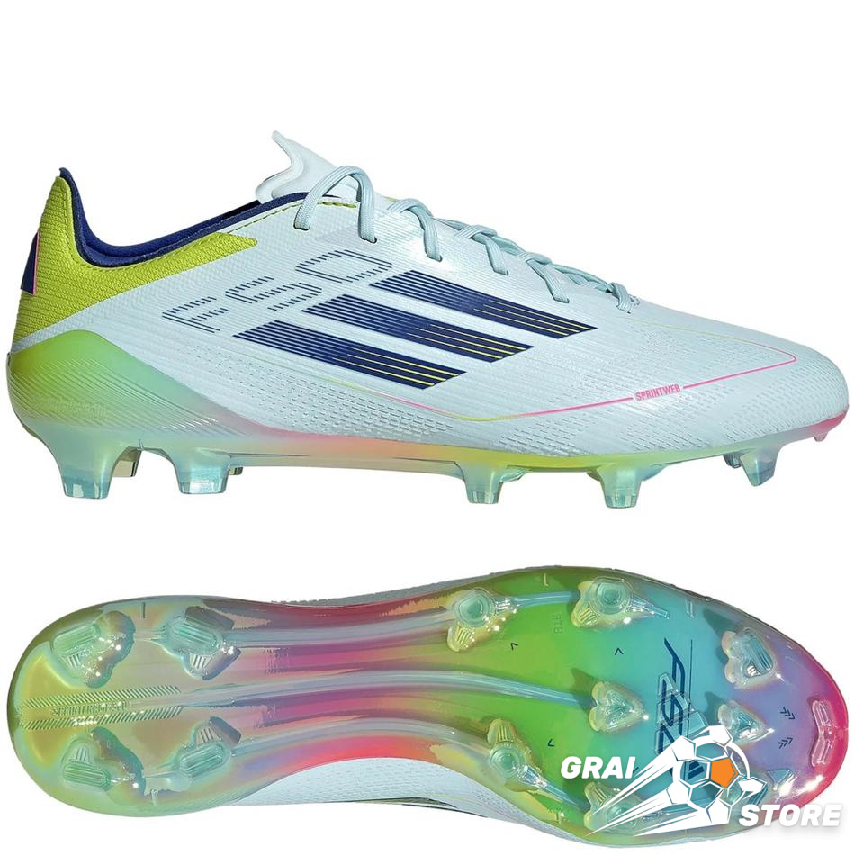 Бутси Adidas F50 Elite FG Almost Blue/Semi Lucid Blue/Semi Solar Yellow
