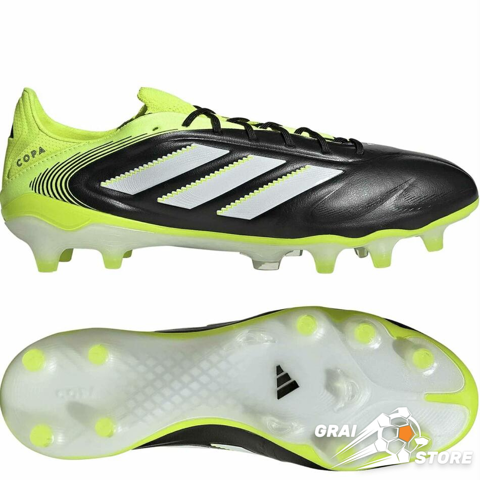 Бутси adidas Copa Pure 3 Elite FG Black/White/Lucid Lemon