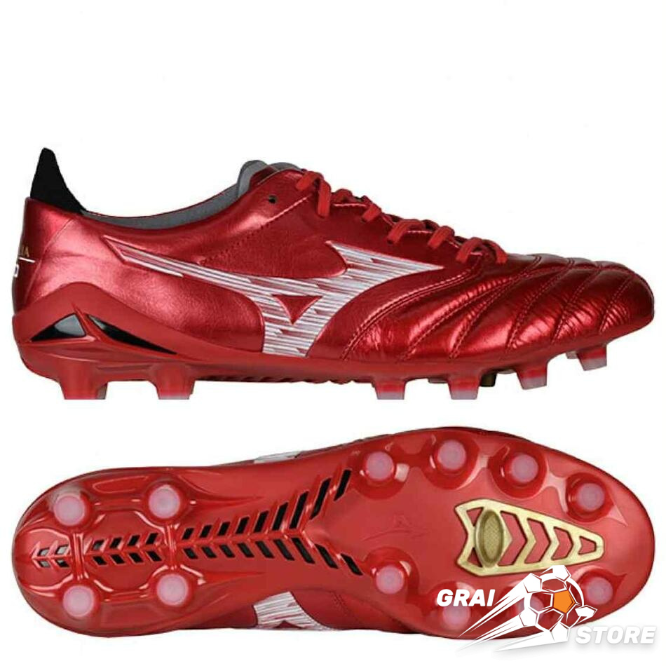 Бутси Mizuno Morelia Neo IV Beta Made in Japan FG/AG Red/White/Black