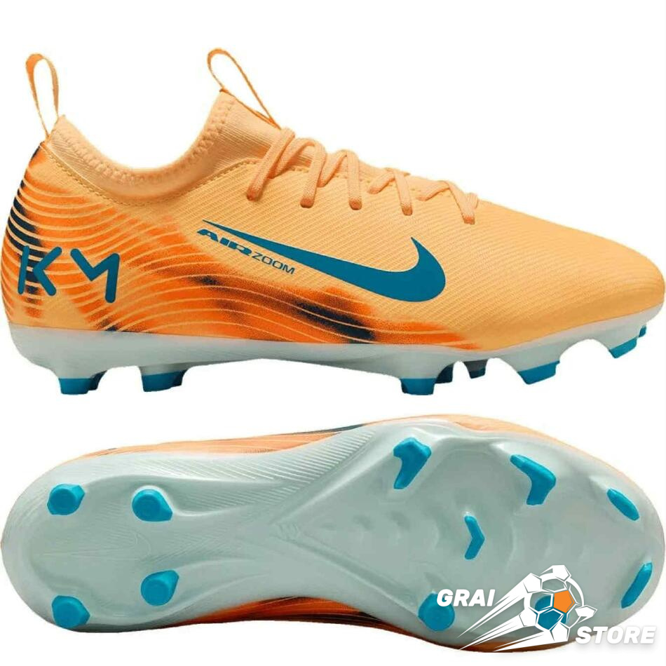 Дитячі бутси Nike Mercurial Vapor 16 Acadamy MG KM Melon Tint/Neo Turquoise/Igloo